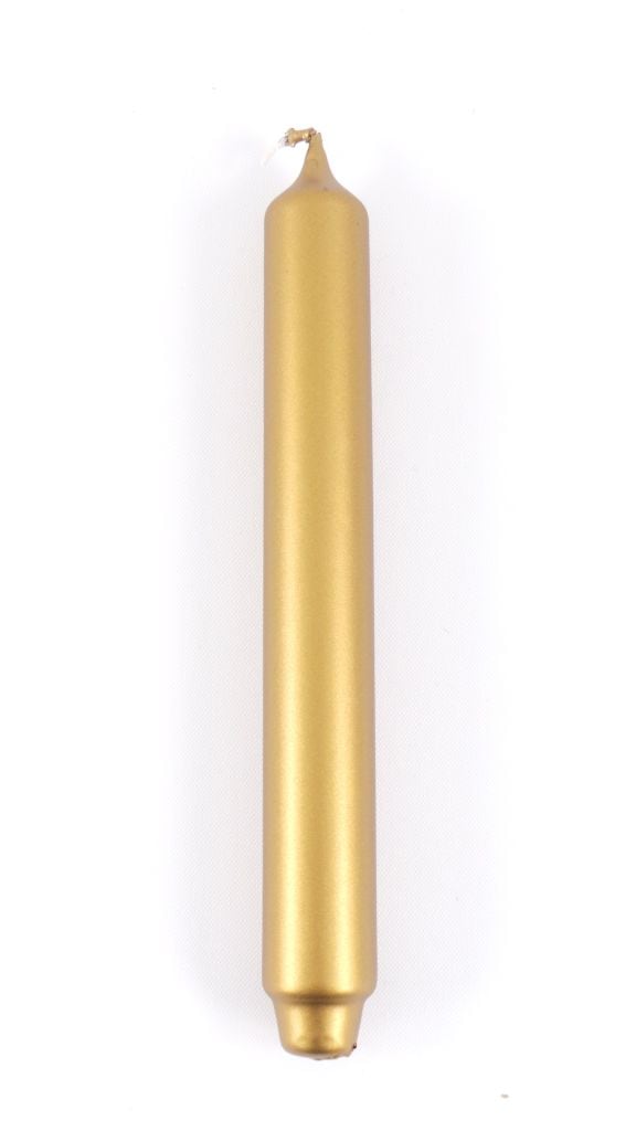 Stabkerzen Ø3 H25 cm m. Zapfen,427 Gold